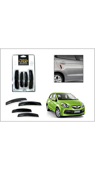 IPOP Car Scratch Door Guard - Black (Pack Of 4)